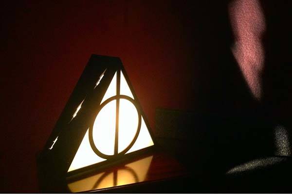 The Handmade Harry Potter Deathly Hallow Lamp