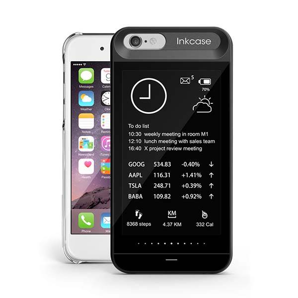 Oaxis InkCase i6 iPhone 6 Case with an E-ink Display