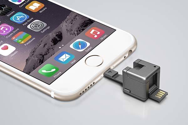WonderCube All-In-One Mobile Accessory with Charger, Stand and Extra Storage