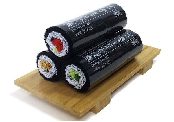 Norimaki Sushi Roll Towels