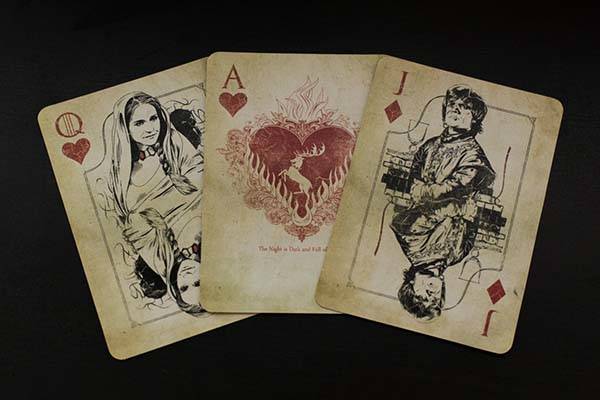 Game of Thrones Inspired Playing Cards