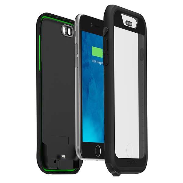 Mophie Juice Pack H2PRO Waterproof iPhone 6 Case with Built-In Backup Battery
