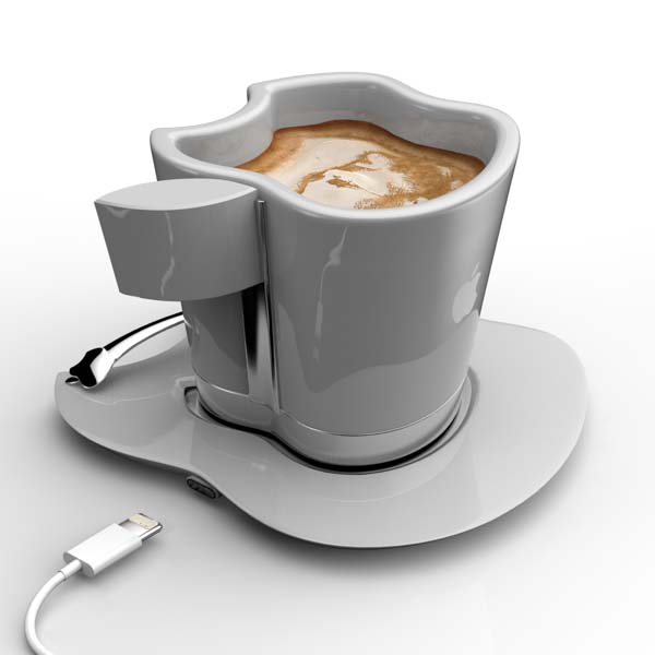The Concept Coffee Mug is Designed for Apple