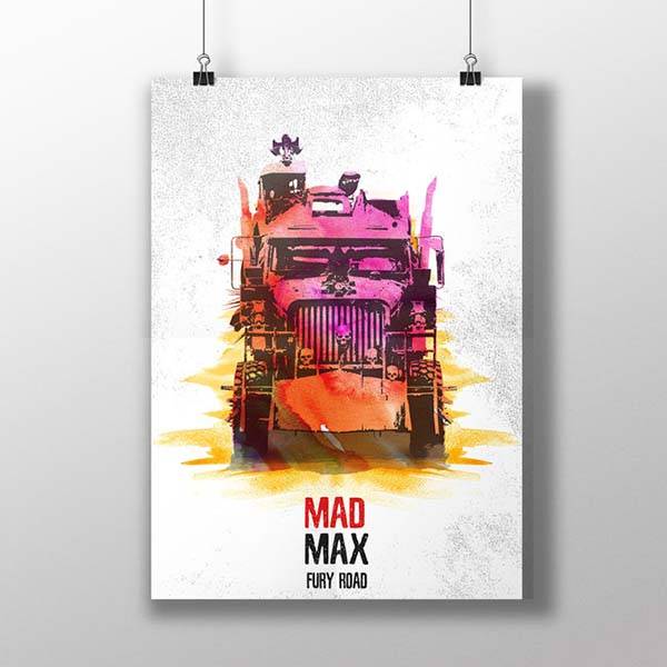 Mad Max Fury Road Poster Set