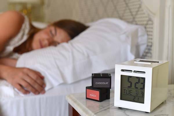 SensorWake Alarm Clock Wakes You Up with Your Favorite Scents