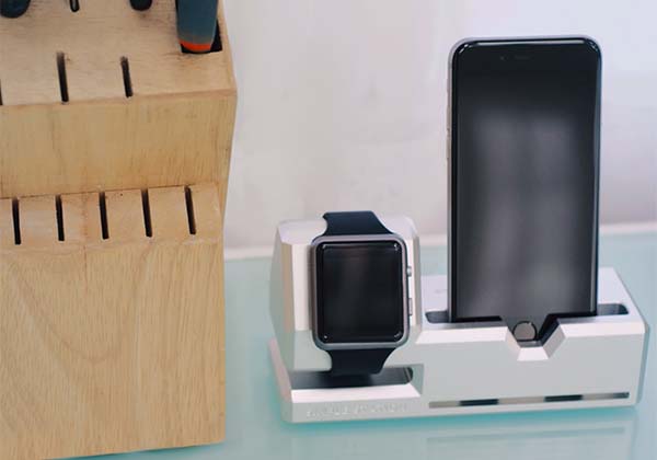 Simple Station Charging Station for Apple Watch and iPhone