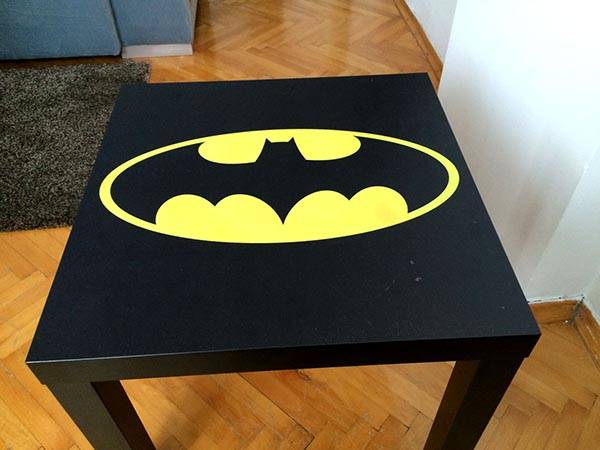 Handmade Batman Coffee Table