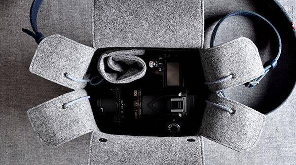 Hard Graft Box Leather Camera Bag