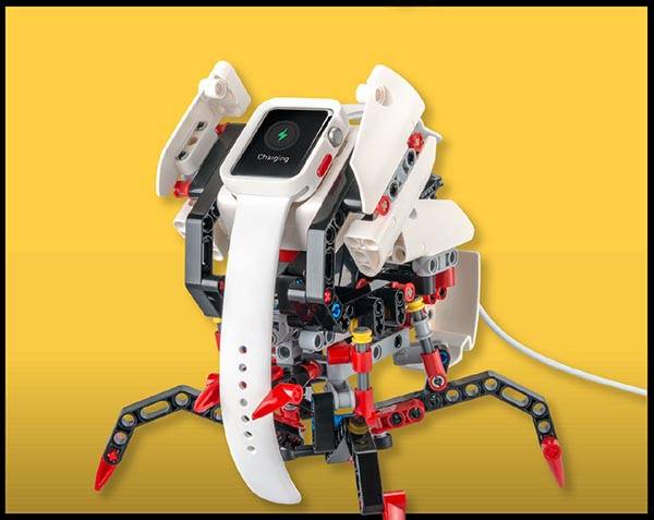 Blocks Allows You to Build Apple Watch Charging Stand With LEGO Bricks