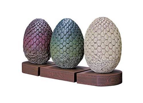 Game of Thrones Dragon Egg Bookends