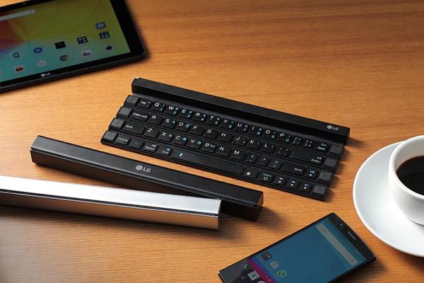 LG Rolly Rollable Portable Bluetooth Keyboard