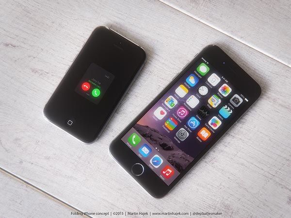 The Concept Flip iPhone with Two Home Buttons and Three Screens