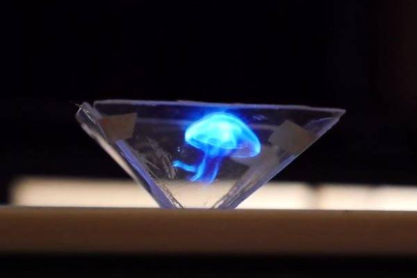 How to Turn Smartphone into Hologram Projector