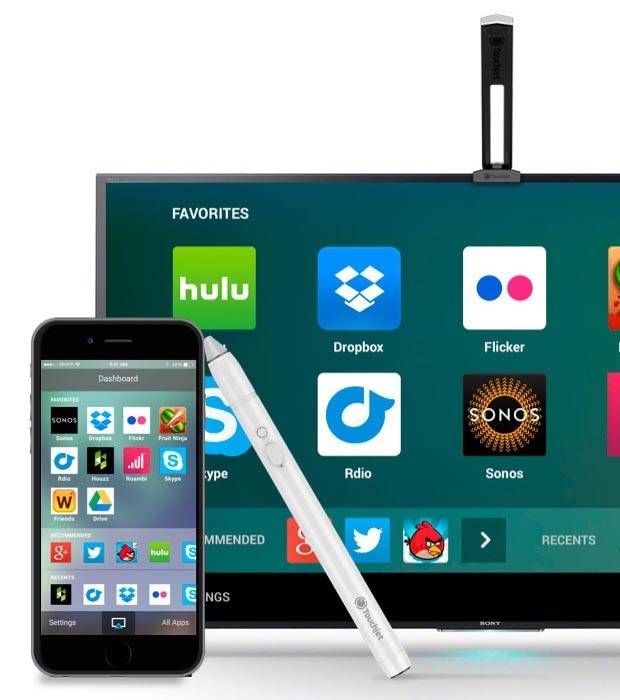 Touchjet WAVE Mini Computer Turns TV into a Huge Touchscreen Tablet
