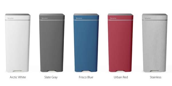 Bruno Smart Trash Can with Built-in Vacuum
