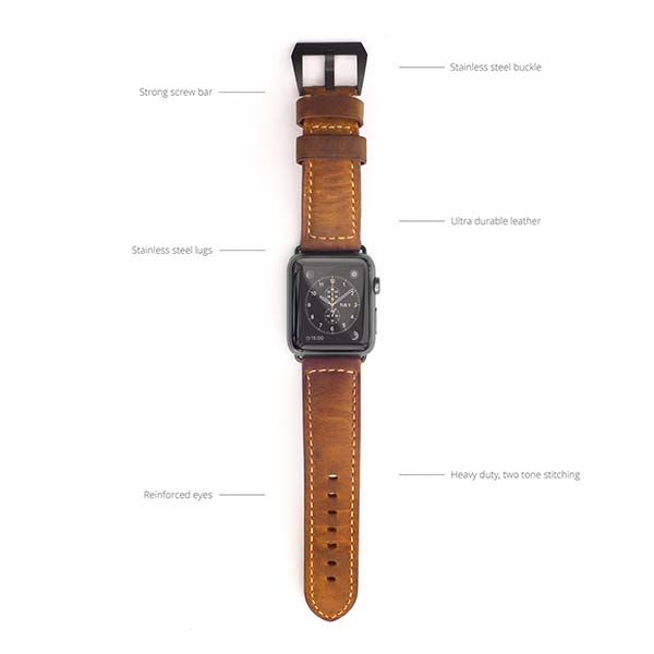 Nomad Strap Leather Apple Watch Band