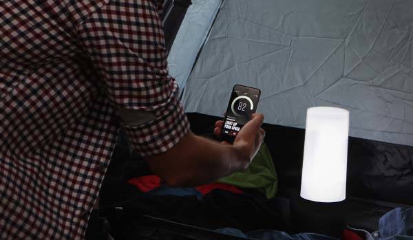 The App-Enabled Bluetooth LED Camping Lantern