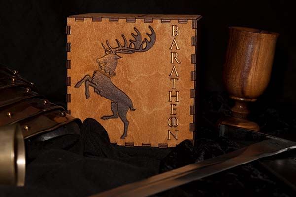 The Handmade Game of Thrones Mood Lamp with House Sigils