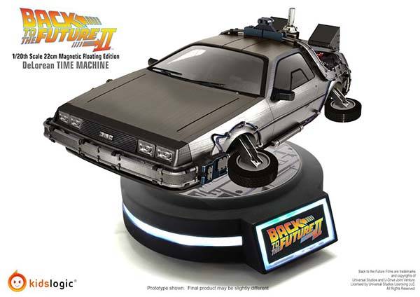 Back to the Future Magnetic Floating DeLorean Time Machine