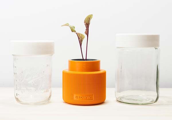 GROWW 3D Printed Minimal Greenhouse
