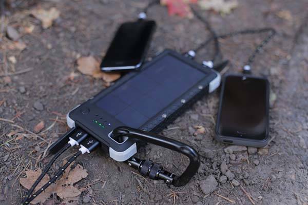 SOS 20K Rugged Solar Power Bank with 3-In-1 LED Light