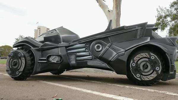 Awesome Arkham Knight Batmobile Modified from a Go-Kart