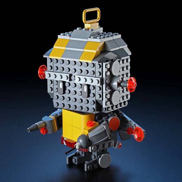 BrickBoy Building Brick Figure Works with LEGO, Mega Bloks, KRE-O and K'NEX bricks
