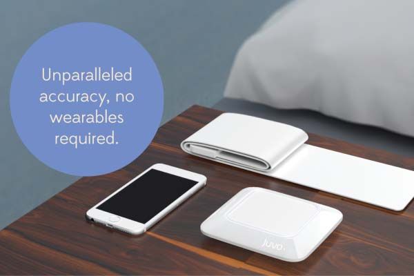 Juvo Smart Sleep Tracker Fits under Your Mattress