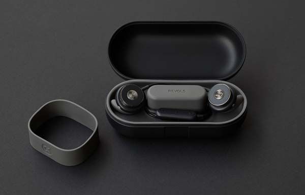Revols Bluetooth Earbuds with Gel-Filled Molding Tips