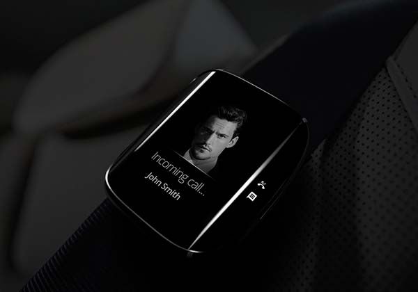 Samsung Galaxy Gear Edge Smartwatch with Curved Display