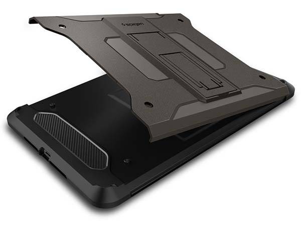 Spigen Tough Armor iPad Mini 4 Case with Integrated Stand