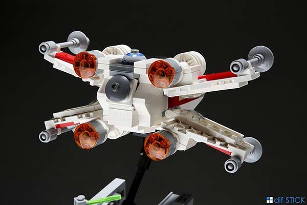 Chibi LEGO Star Wars Starfighters - X-wing starfighter