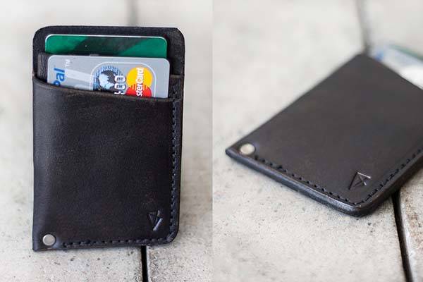 Handmade Vintage Leather Slim Wallet