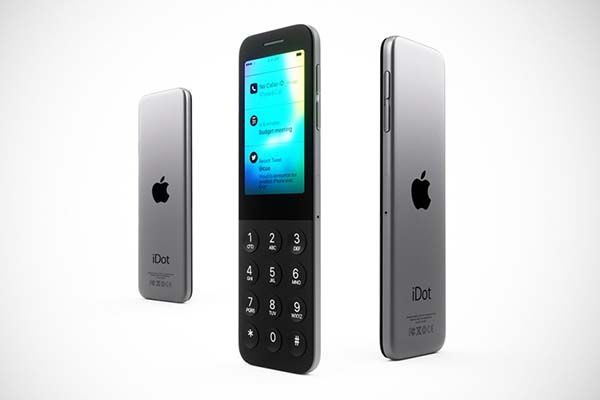 iDot Concept Feature Phone with Apple Logo