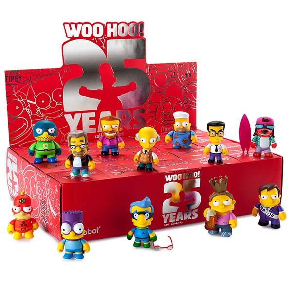 The Simpsons 25th Anniversary Collectible Mini Figure Series