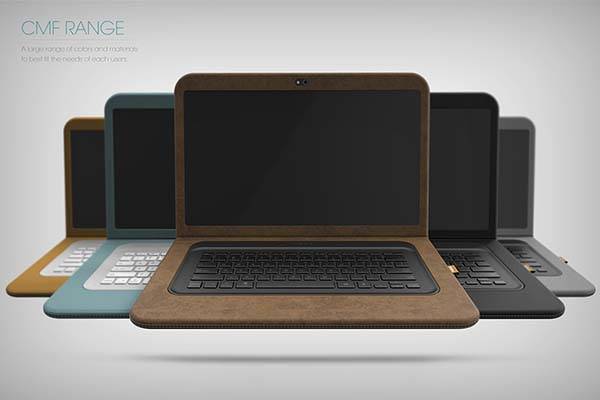 The Concept Laptop with Changeable Cover Matching Your Mood