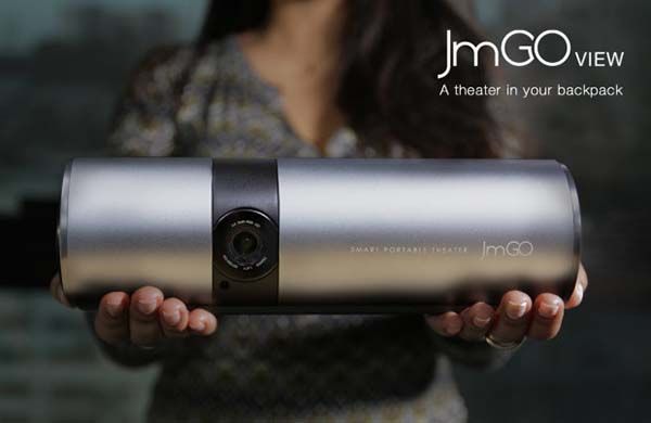 JmGO View Smart Portable Projector with Dolby Digital Plus Speakers