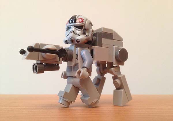 Minimal LEGO Starship Costumes Fit Star Wars Minifigures