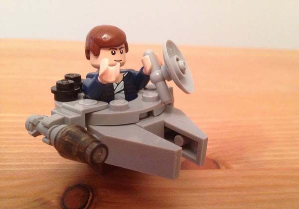 Minimal LEGO Starship Costumes Fit Star Wars Minifigures