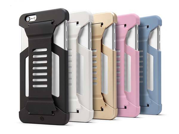 GettaGrip iPhone 6s/6s Plus Case with an Integrated Band for Flexible and Secure Grip