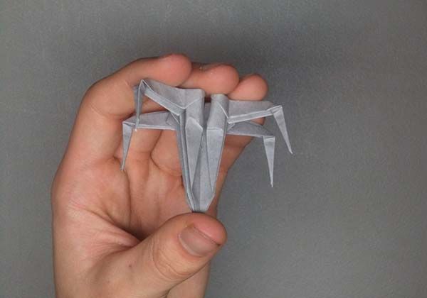 Make X-Wing Starfighter Origami