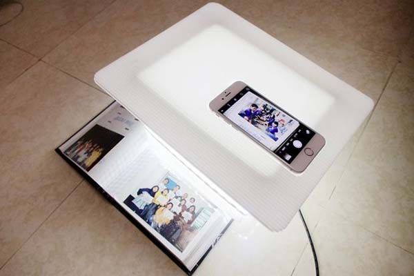 Build You Own Light Box to Scan Old Photos