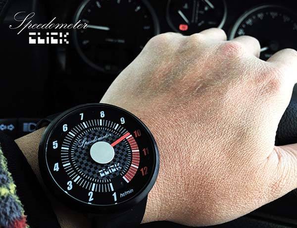Tokyoflash Click Speedometer Analog Watch