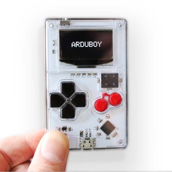 Arduboy Credit Card Sized Handheld Game Console