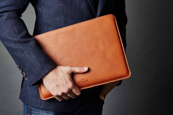 Handmade iPad Pro Leather Case with Apple Pencil Holder