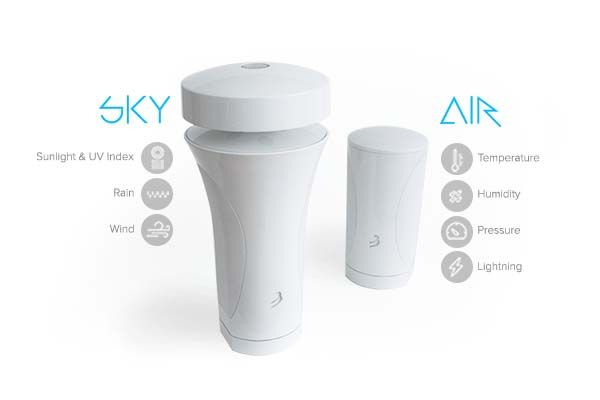 WeatherFlow Air and Sky Smart Weather Stations