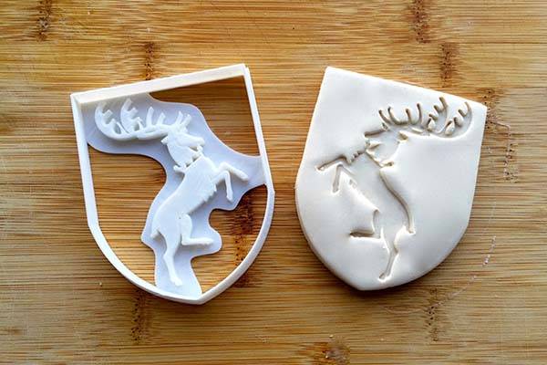 3D Printed Game of Thrones Cookie Cutters
