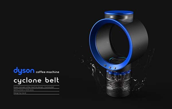Concept Dyson Cyclone Belt Coffee Machine