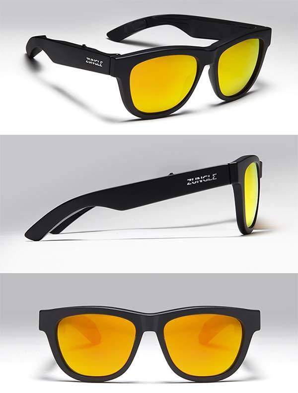 Zungle Panther Sunglasses with Built-in Bone Conduction Speakers