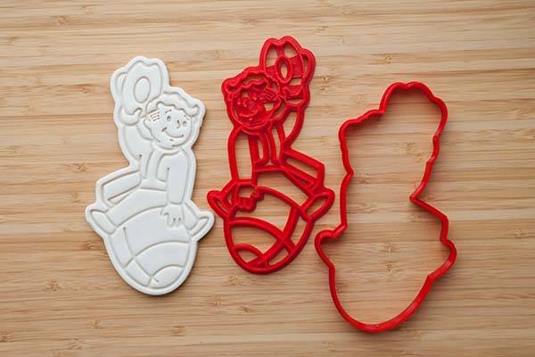 3D Printed Fallout Cookie Cutter Series